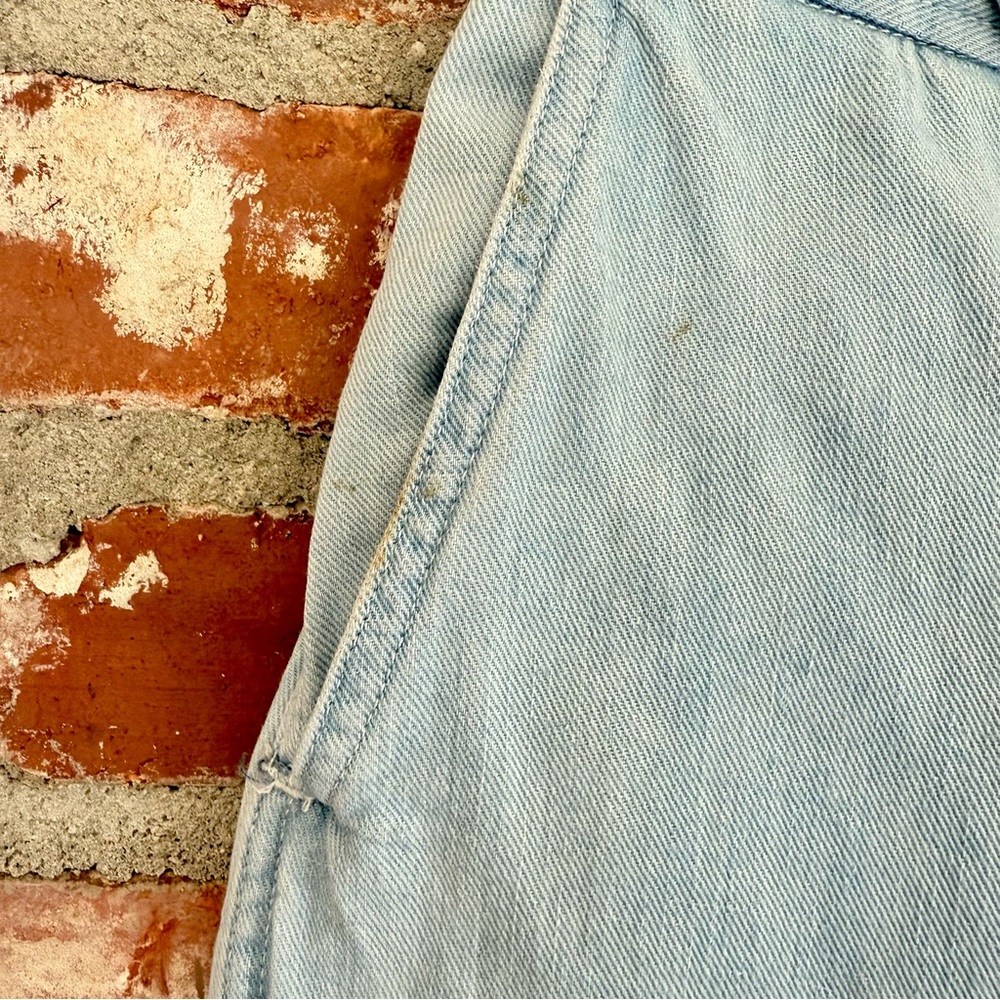 Vintage Polo Ralph Lauren Y2K Wide Leg Jeans 26 High Rise 34” Inseam - Picture 11 of 13